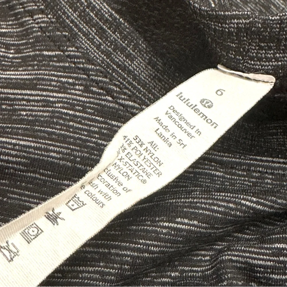 Lululemon Gray Long Sleeve swiftly Top size 6